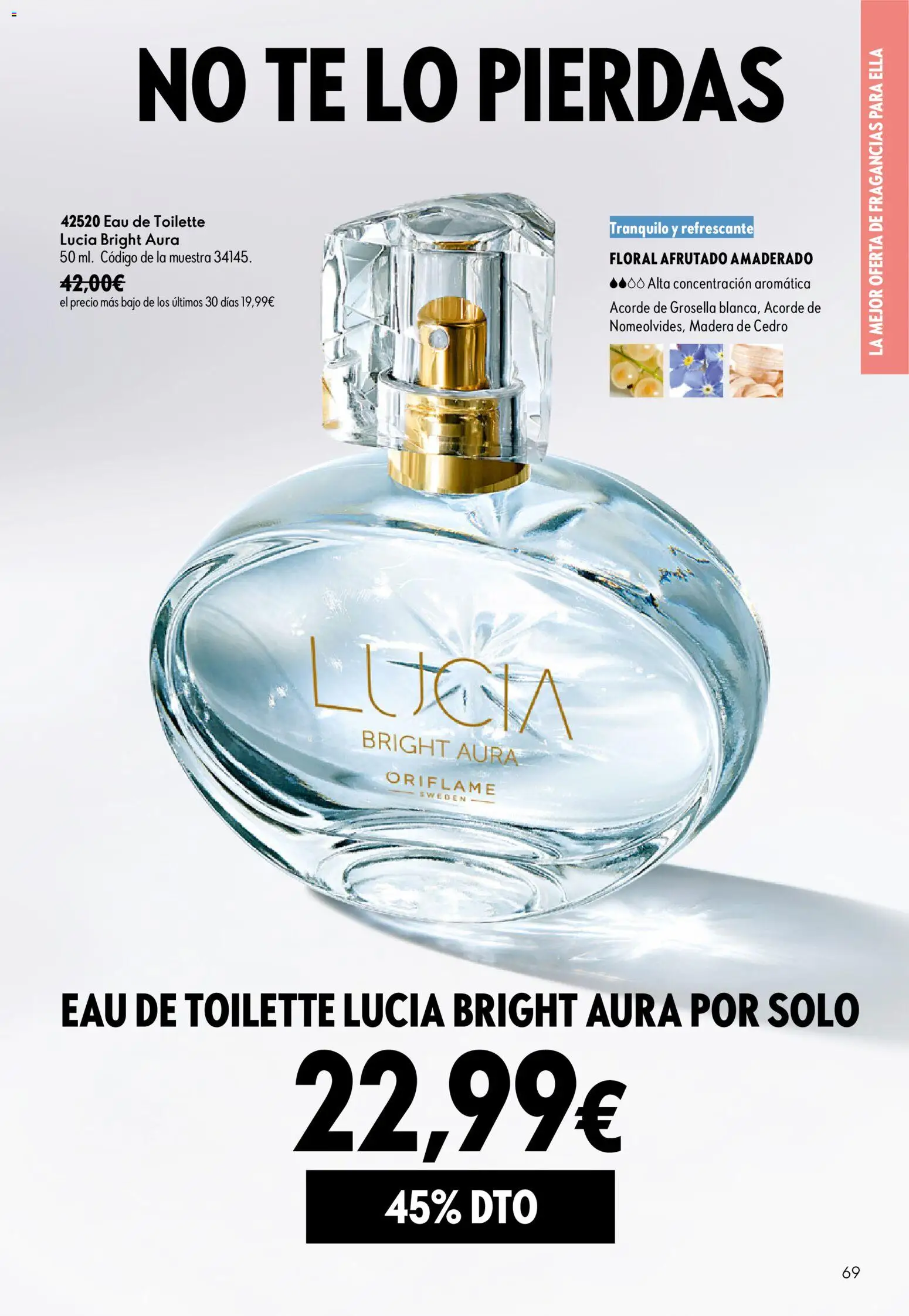 Oriflame - Catálogo Campaña 11 │ válido desde el 05/08/2026 | Página: 69 | Productos: Eau de toilette, Té