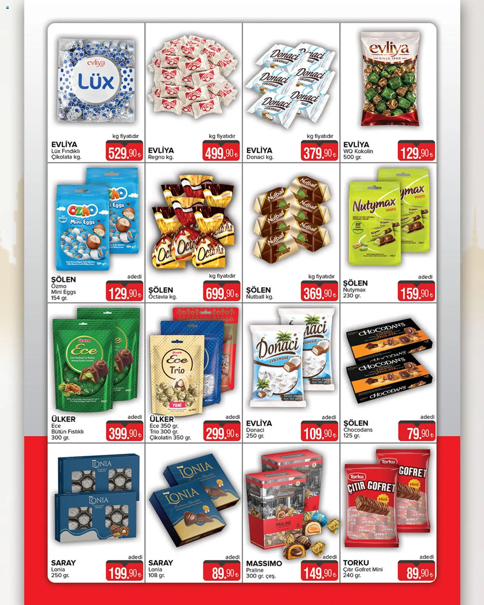 Seyhanlar Market - Bayram Fırsatları  - 15.05.2026 tarihinden itibaren geçerlidir | Sayfa: 2 | Ürünler: Gofret, Çikolata