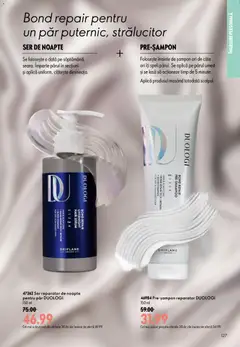 Ofertele Oriflame valabile de la 17.06.2026 | Pagină: 127 | Produse: Serum, Șampon