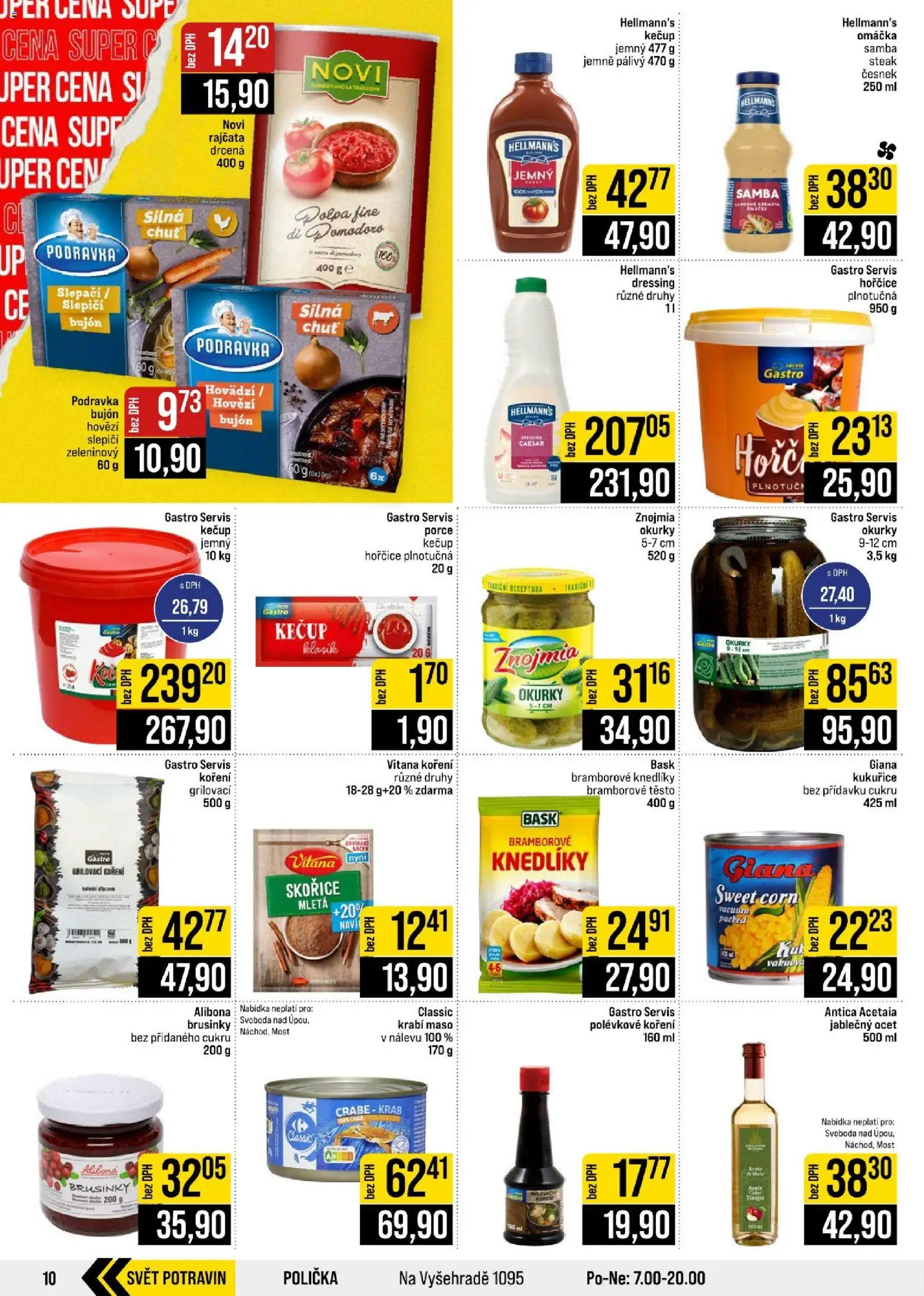 Jip leták - Cash & Carry od 09.09.2026 | Strana: 10 | Produkty: Dressing, Rajčata, Steak, Maso