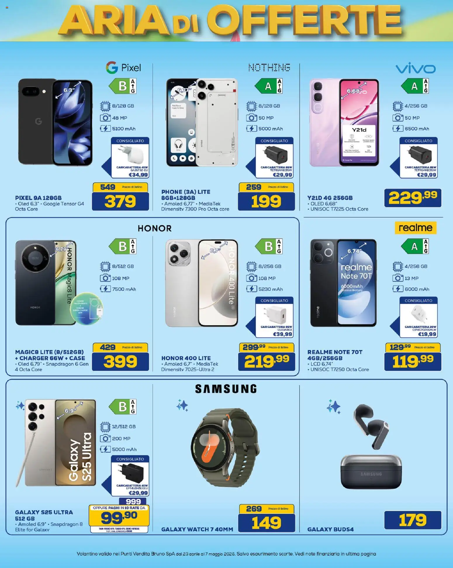 Volantino Euronics del 23.04.2026 | Pagina: 11 | Prodotti: Samsung