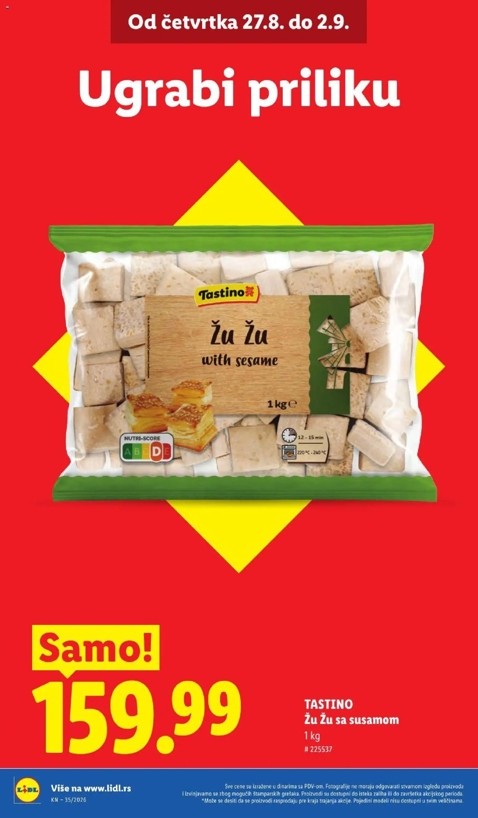 Lidl katalog - važi od 27.08.2026 | Strana: 8