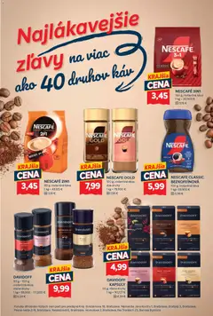 Kraj leták platný od 25.06.2026 | Strana: 14 | Produkty: Davidoff, Káva, Nescafé Classic, Nescafé Gold