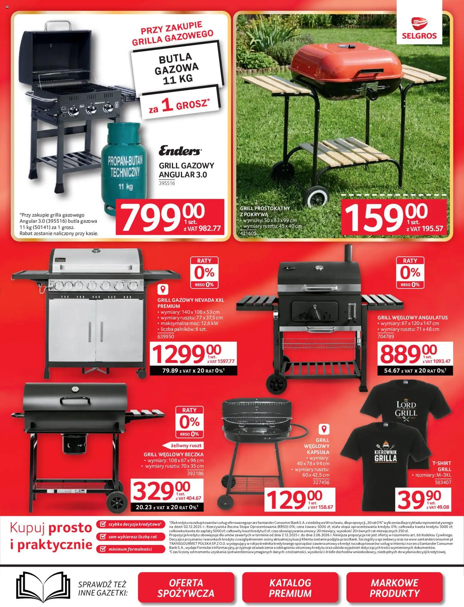 Selgros cash&carry gazetka - Oferta przemysłowa od 02.06.2026 | Strona: 6 | Produkty: Grill, Grill gazowy, Ruszt