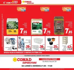Anteprima del volantino CASSETTIERA 3 CASSETTI, in plastica - con 2 ruote - colori assortiti - MADE IN ITALY valido a partire dal 07/10/2026 | Pagina: 42