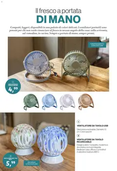 Anteprima del volantino IN's volantino Ventilatori valido a partire dal 13/05/2026 | Pagina: 10 | Prodotti: Ventilatore, USB, Comodino, Tavolo