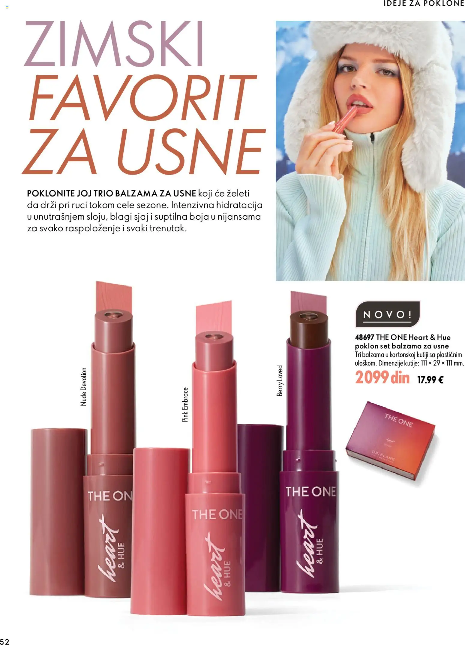 Oriflame katalog - važi od 18.11.2026 | Strana: 52