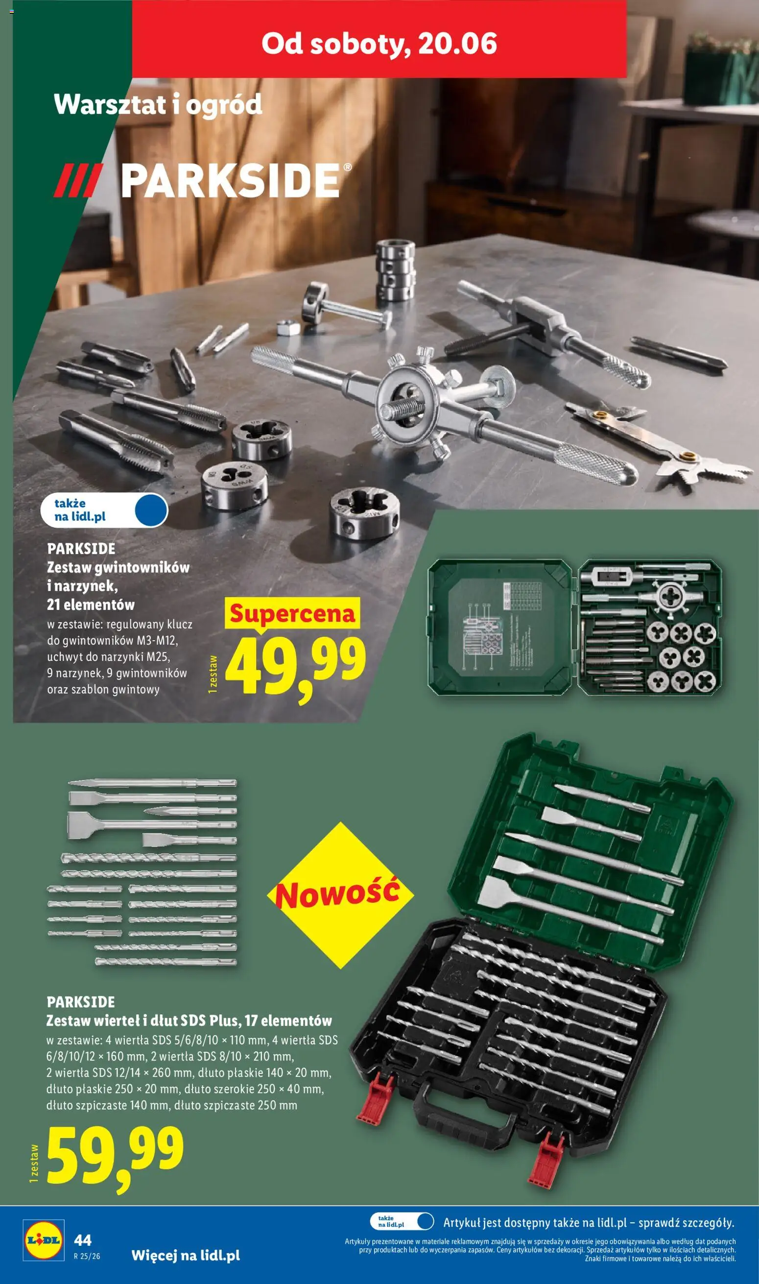 Lidl Polsko katalog od 15.06.2026 | Strana: 50 | Produkty: Parkside