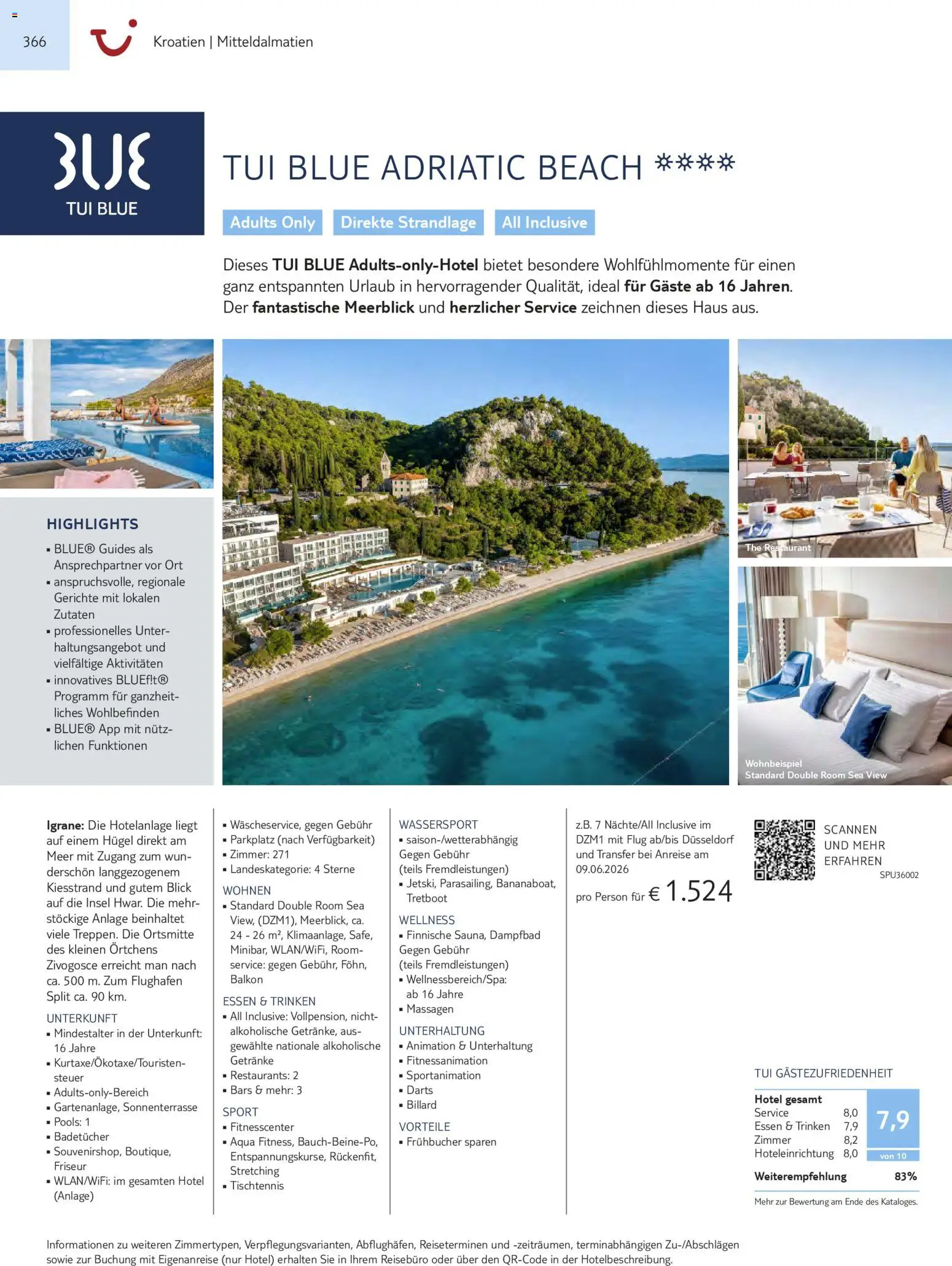 TUI Prospekt Südeuropa & Nordafrika 2026/27 – gültig ab 03.03.2026 | Seite: 366 | Produkte: Gerichte