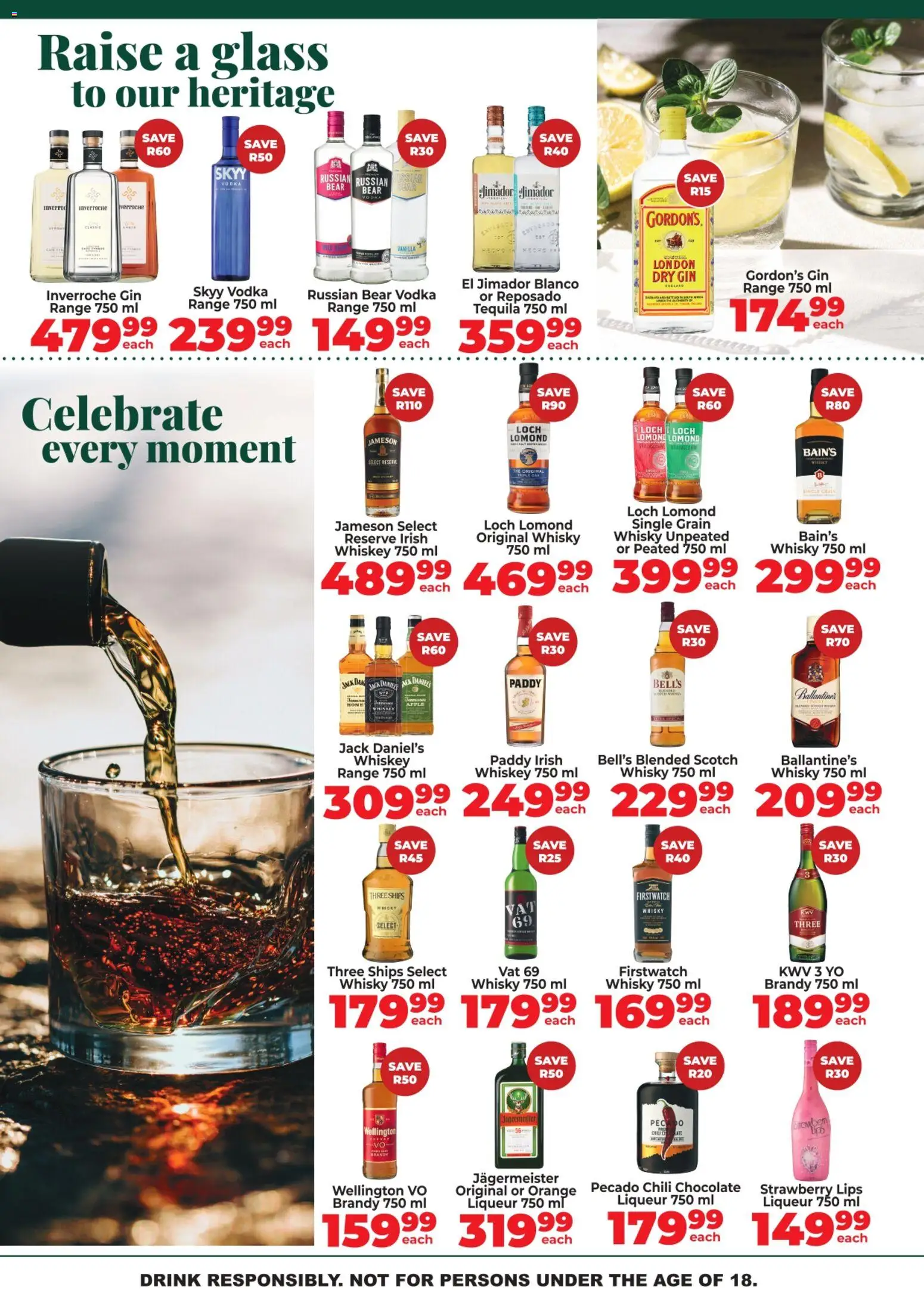 New Diamond Discount Liquors catalogue – valid from 21/09/2026 | Page: 2 | Products: Gordon's Gin, Vanilla, Gin, Vodka