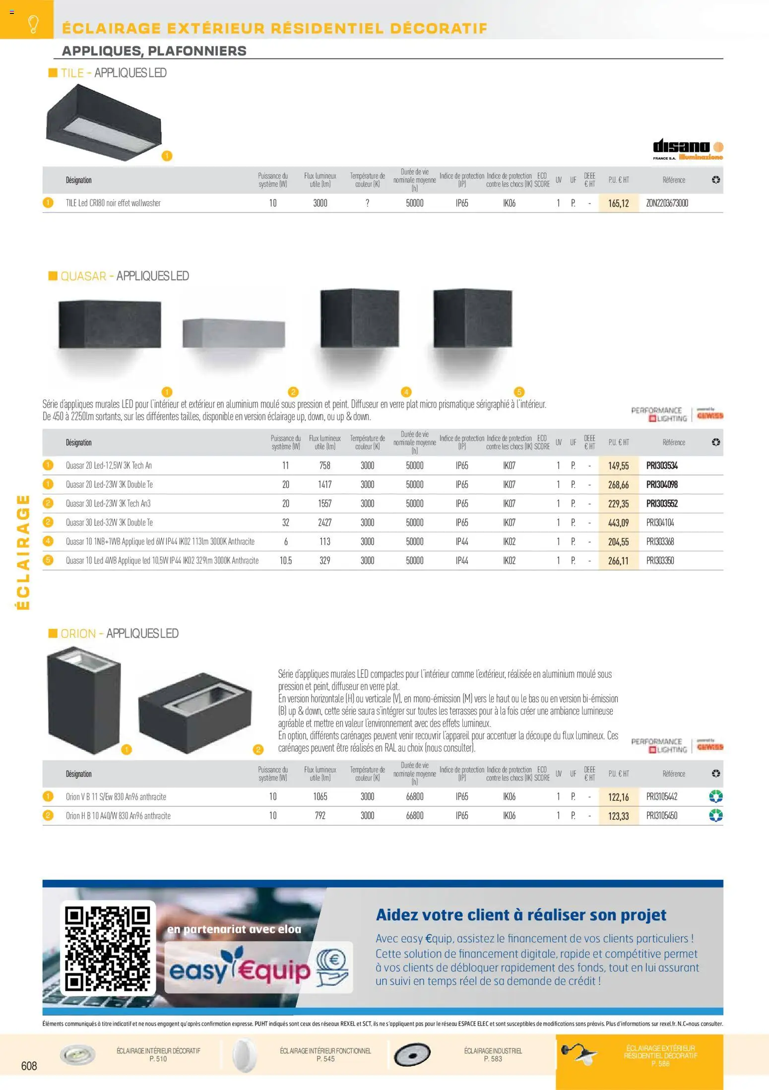 {H1} | Page: 100 | Produits: Diffuseur, Éclairage, Applique LED