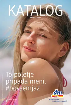 DM Drogerie Markt katalog akcije – veljaven od 03.08.2026