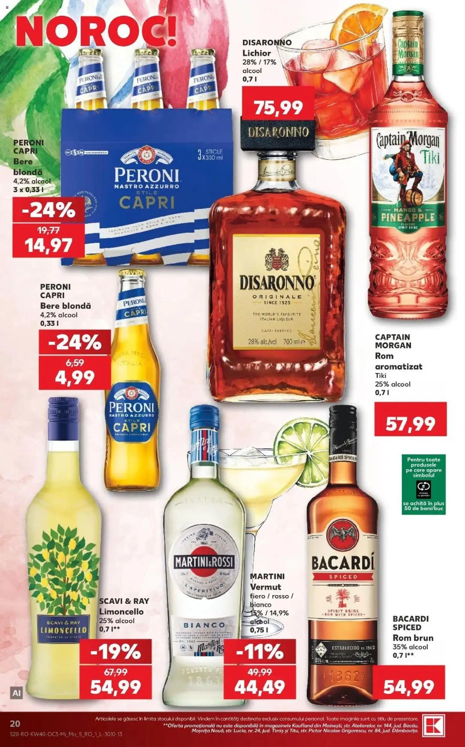 Kaufland Viseu de Sus 30.09.2026 - Revista si Oferta | Pagină: 20 | Produse: Martini, Rom, Plus, Mango