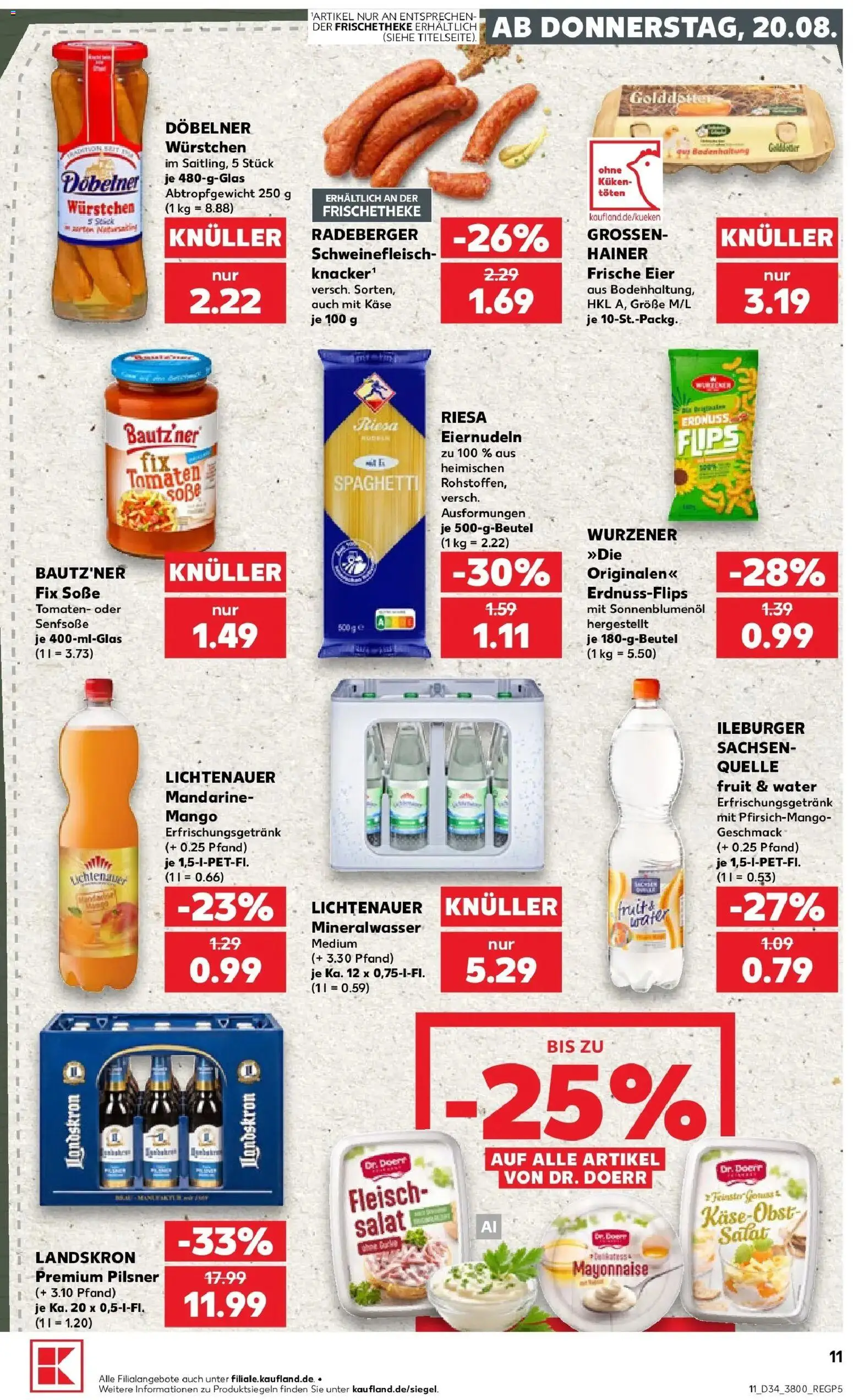 Prospekt Kaufland ab 17.08.2026 » Angebote Online zum Blättern | Seite: 22 | Produkte: Käse, Sonnenblumenol, Mango, Salat