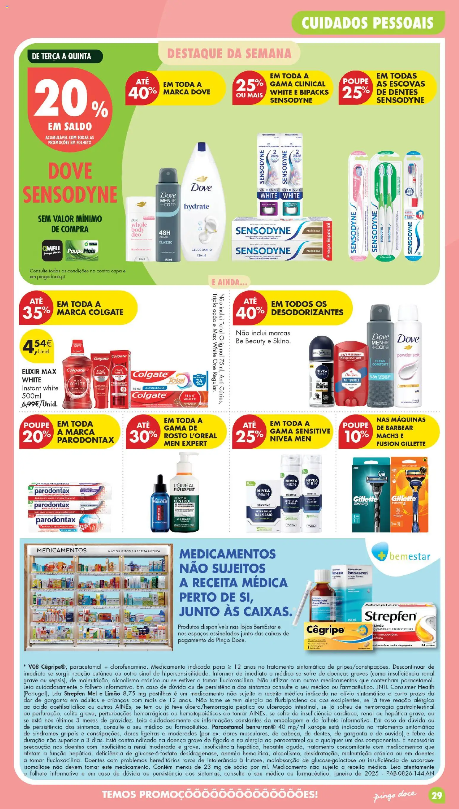 Pingo Doce Poupe Esta Semana Madeira │ válido de 29/09/2026 | Página: 29 | Produtos: Gel de banho, Banho, Mel, Chá