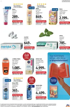 DM Drogerie Markt akciós újság - amely érvényes a következő dátumtól: 2026.07.02. | Oldal: 9