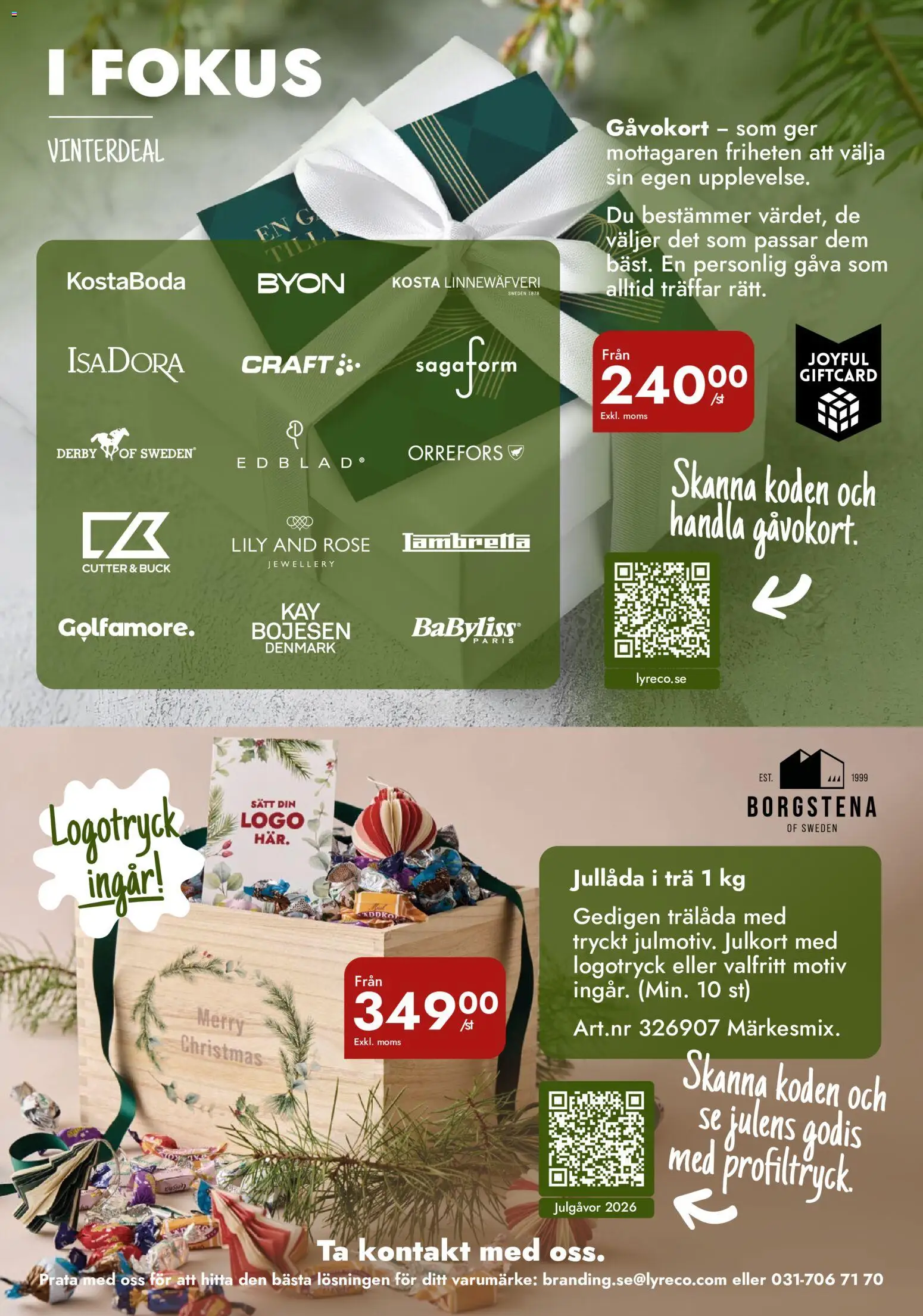 Lyreco reklamblad aktuell från 01/10/2026 | Sida: 34 | Produkter: Godis, Kontakt