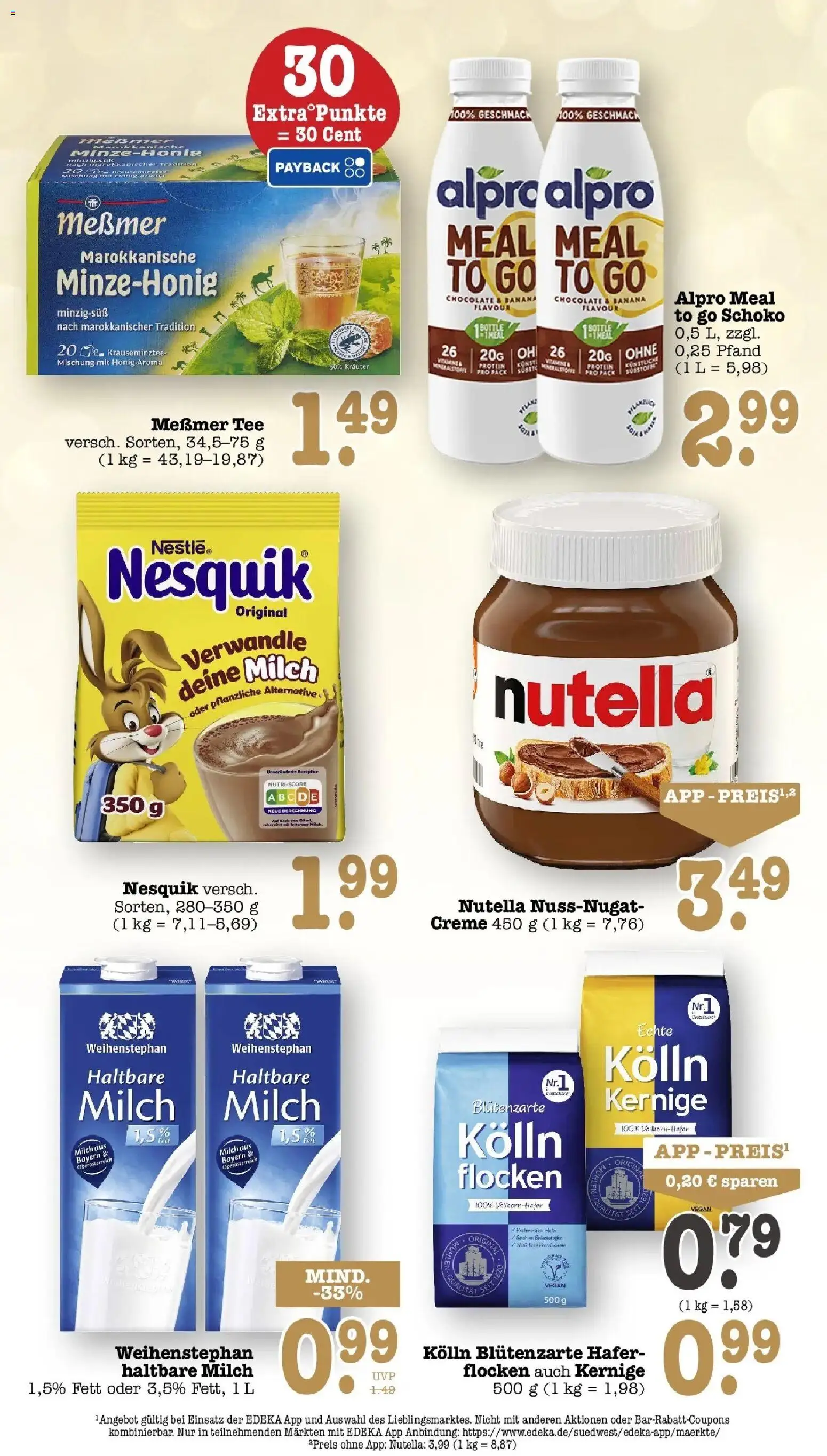 Edeka Prospekt Bühlertal (ab 05.10.2026) » Angebote Online | Seite: 43 | Produkte: Nesquik, Kolln, Creme, Nutella