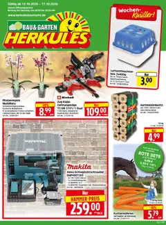 HERKULES Bau & Garten ab 12.10.2026 gültig