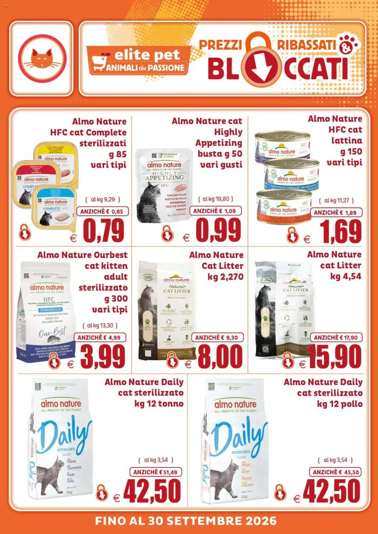 Volantino Elite Supermercati del 17/08/2026 | Pagina: 14 | Prodotti: Filetto, Orata, The, Tonno