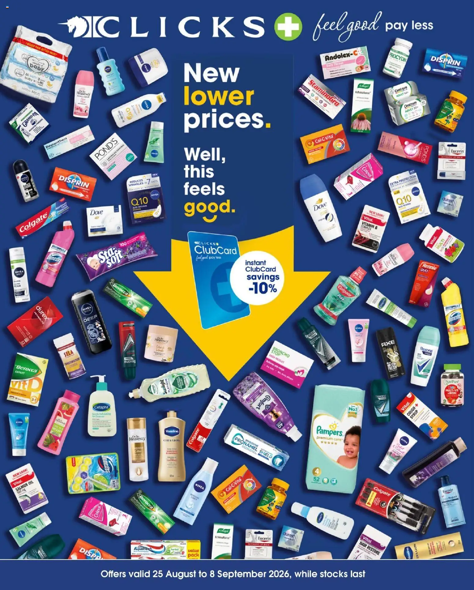 New Clicks catalogue – valid from 25/08/2026 | Page: 1