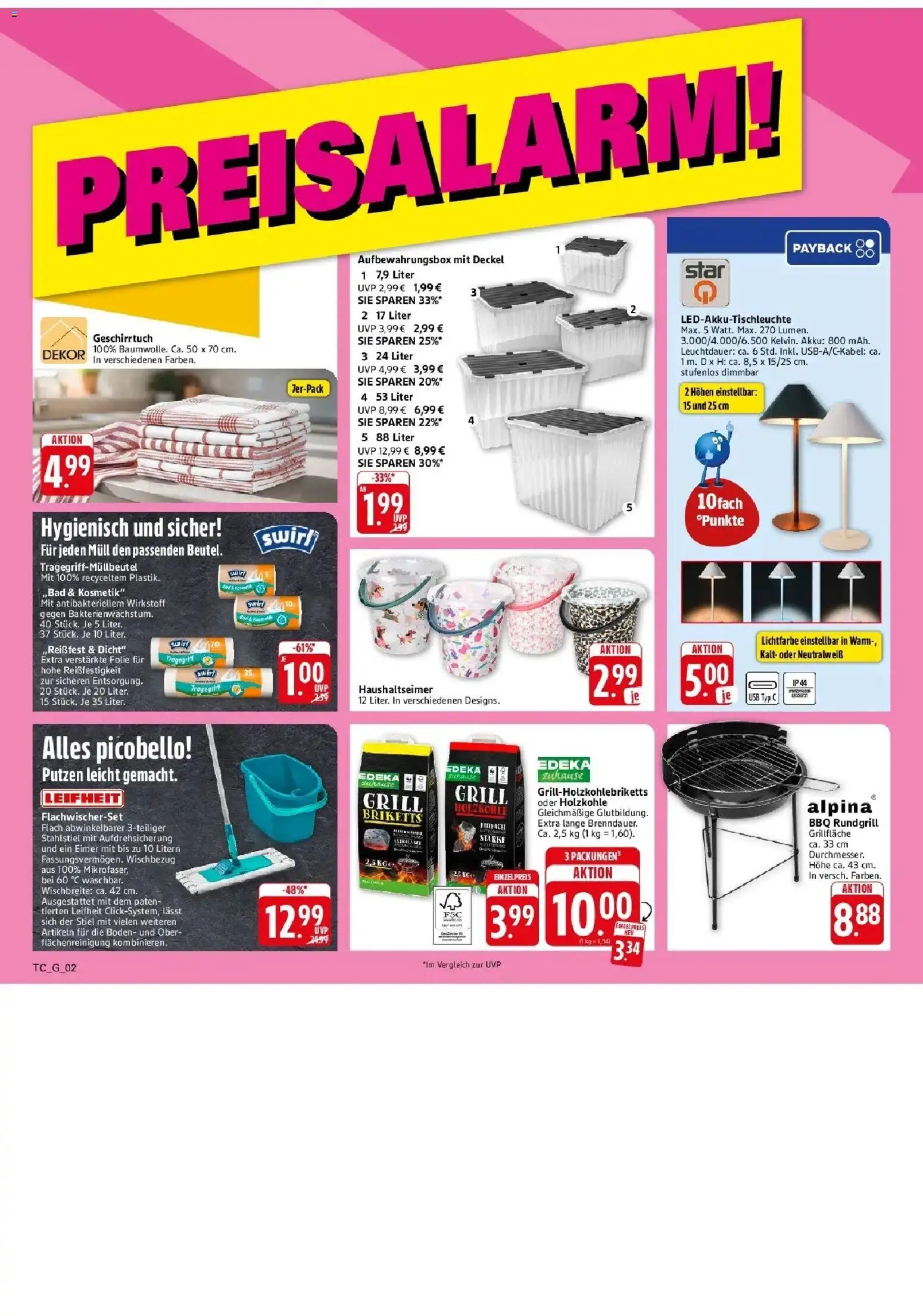 E center Prospekt Kirchheim-Teck (ab 24.08.2026) zum Blättern | Seite: 53 | Produkte: USB, Grill