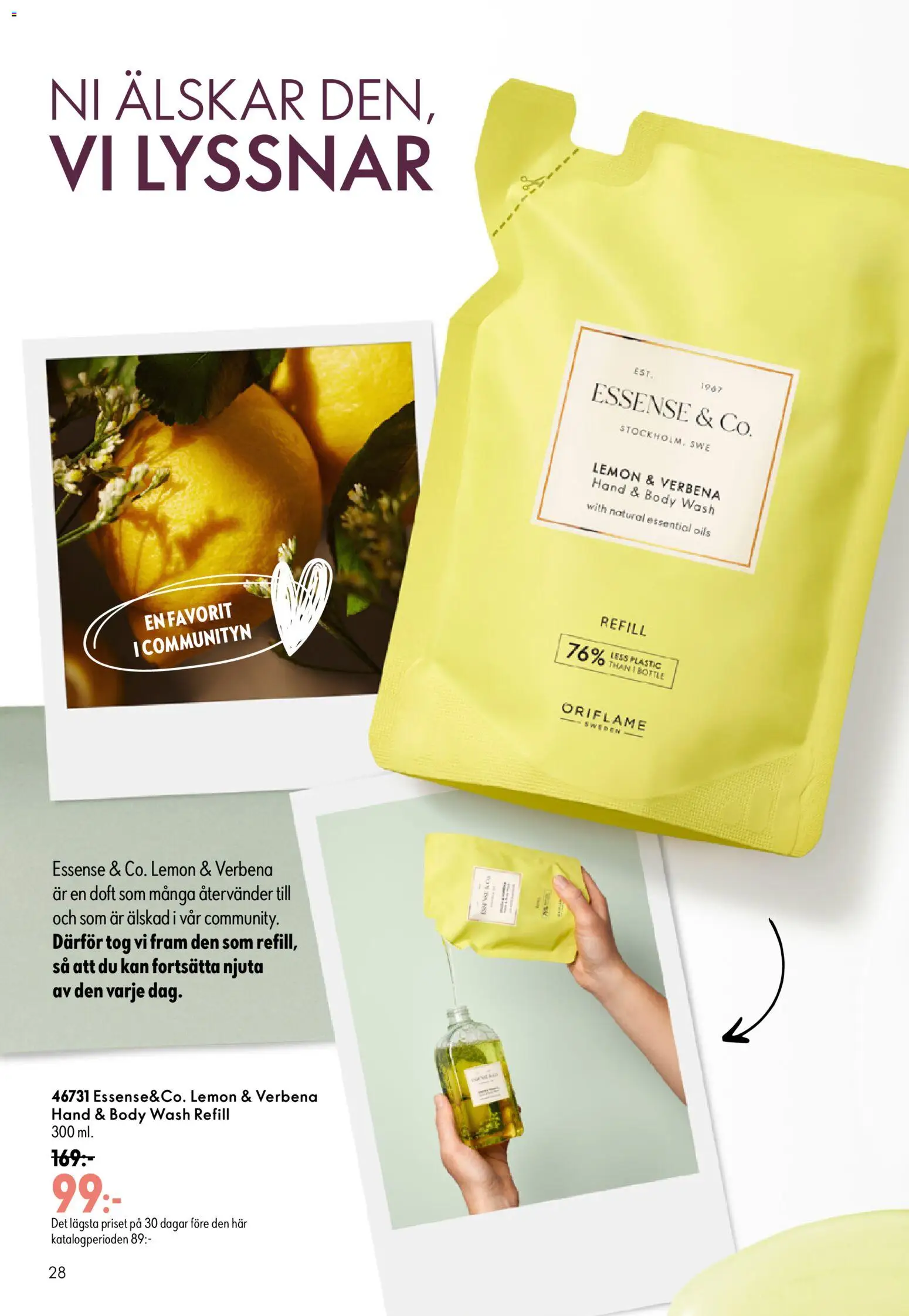 Oriflame reklamblad aktuell från 16/09/2026 | Sida: 28 | Produkter: Doft