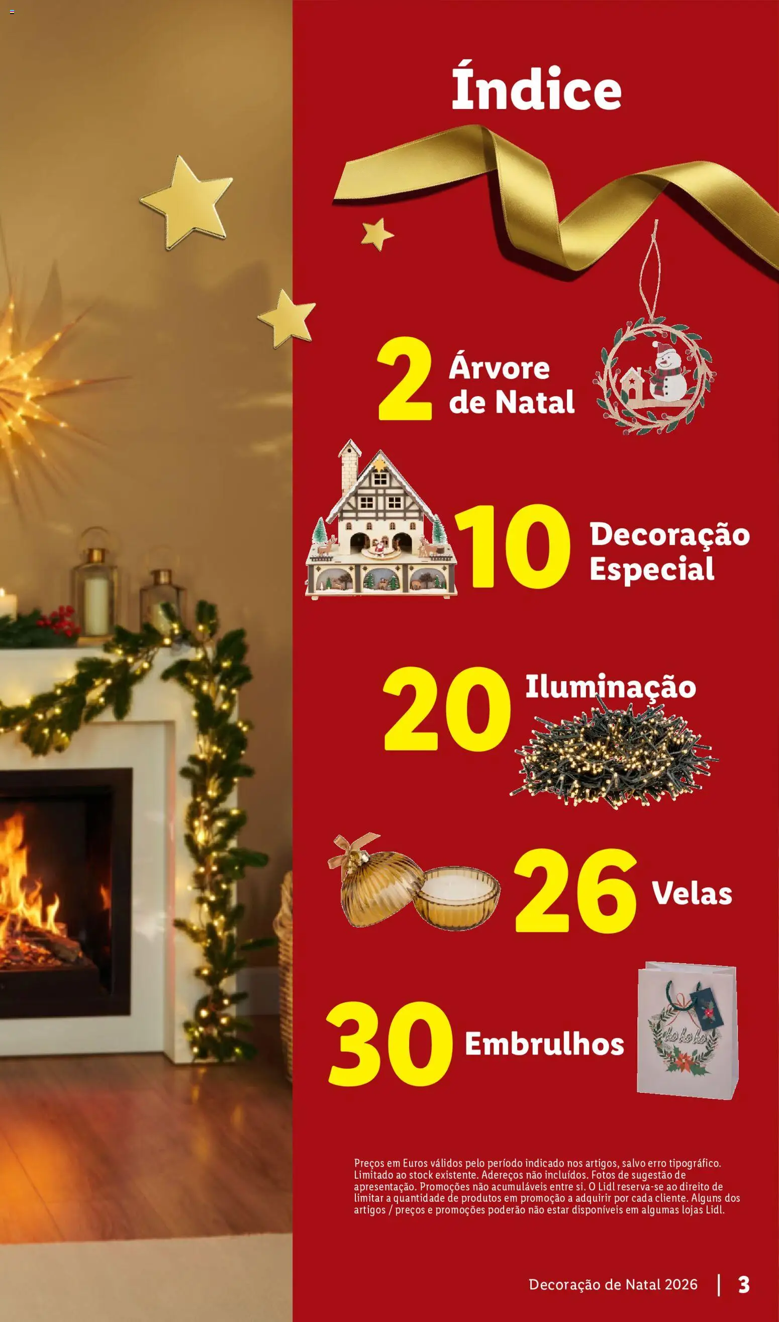 Lidl Folheto Especial Decoração de Natal │ válido de 26/10/2026 | Página: 3