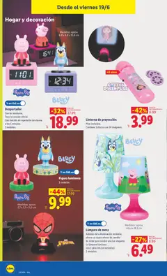 Vista previa Lámpara de mesa, Además de la iluminación estándar, ofrece un suave efecto de cambio de color para brindar una luz relajante. La lámpara funciona con 3 pilas AA (no incluidas). 2 modelos. válido desde el 15.06.2026 | Página: 30