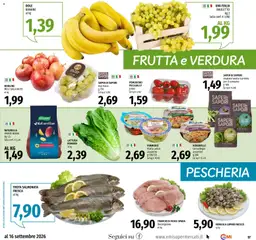 Anteprima del volantino EMI volantino valido a partire dal 03/09/2026 | Pagina: 17 | Prodotti: Mele, Patate, Pesce spada, Lattuga
