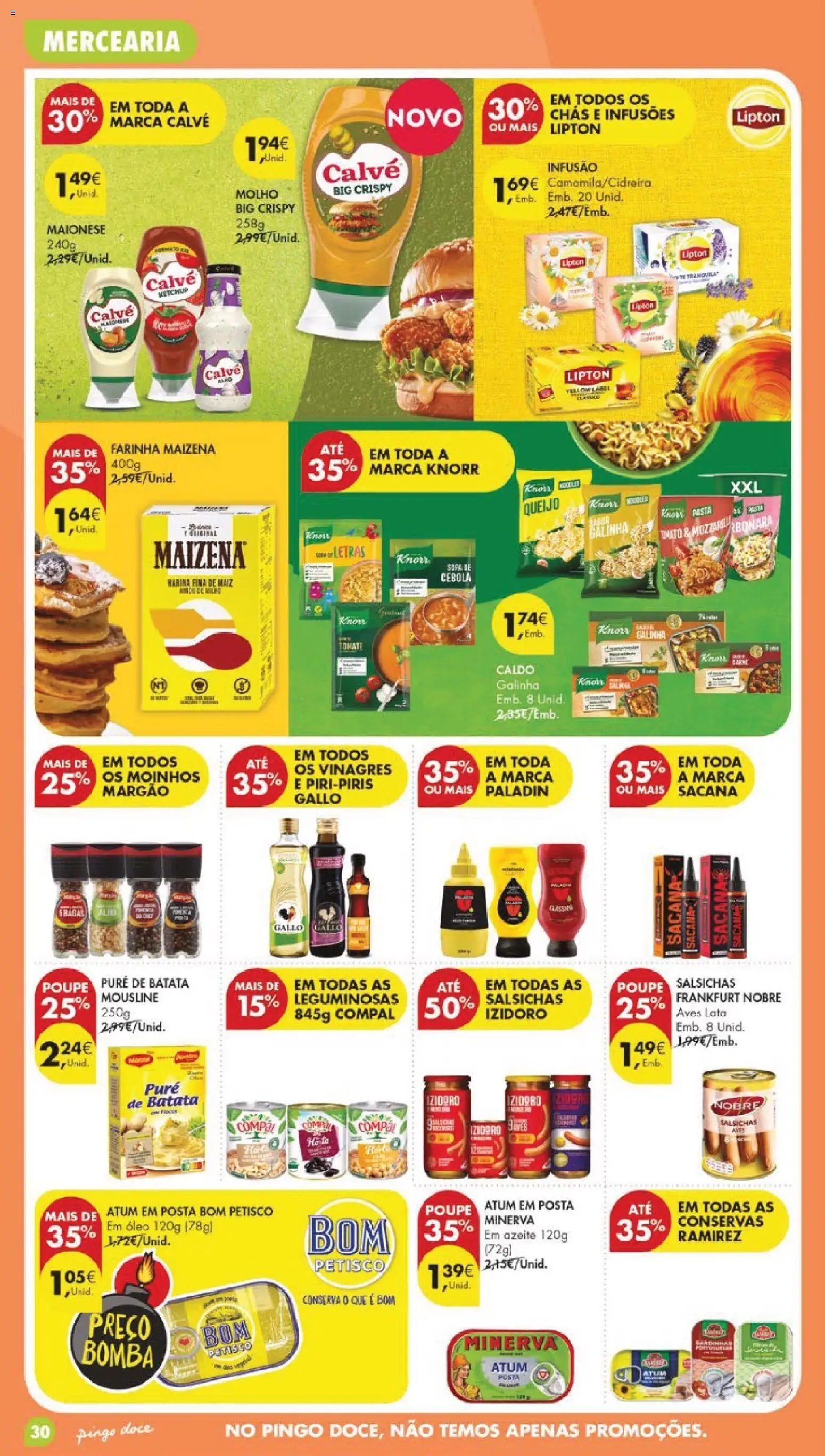 Pingo Doce folheto │ válido de 26.05.2026 | Página: 34 | Produtos: Sopa, Queijo, Óleo, Tomate