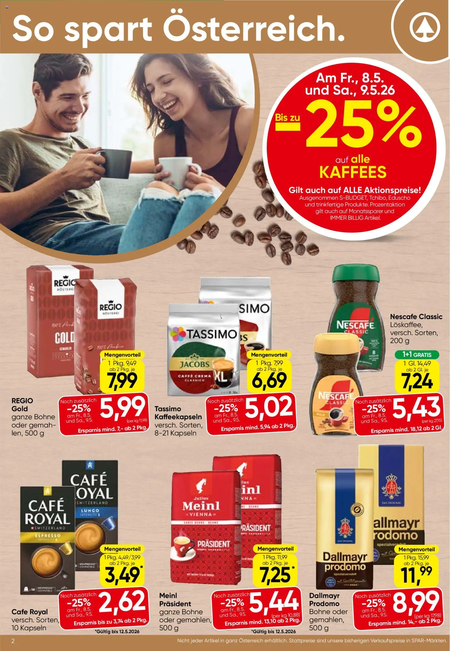 Spar Flugblatt - Burgenland gültig ab 07.05.2026 | Seite: 2