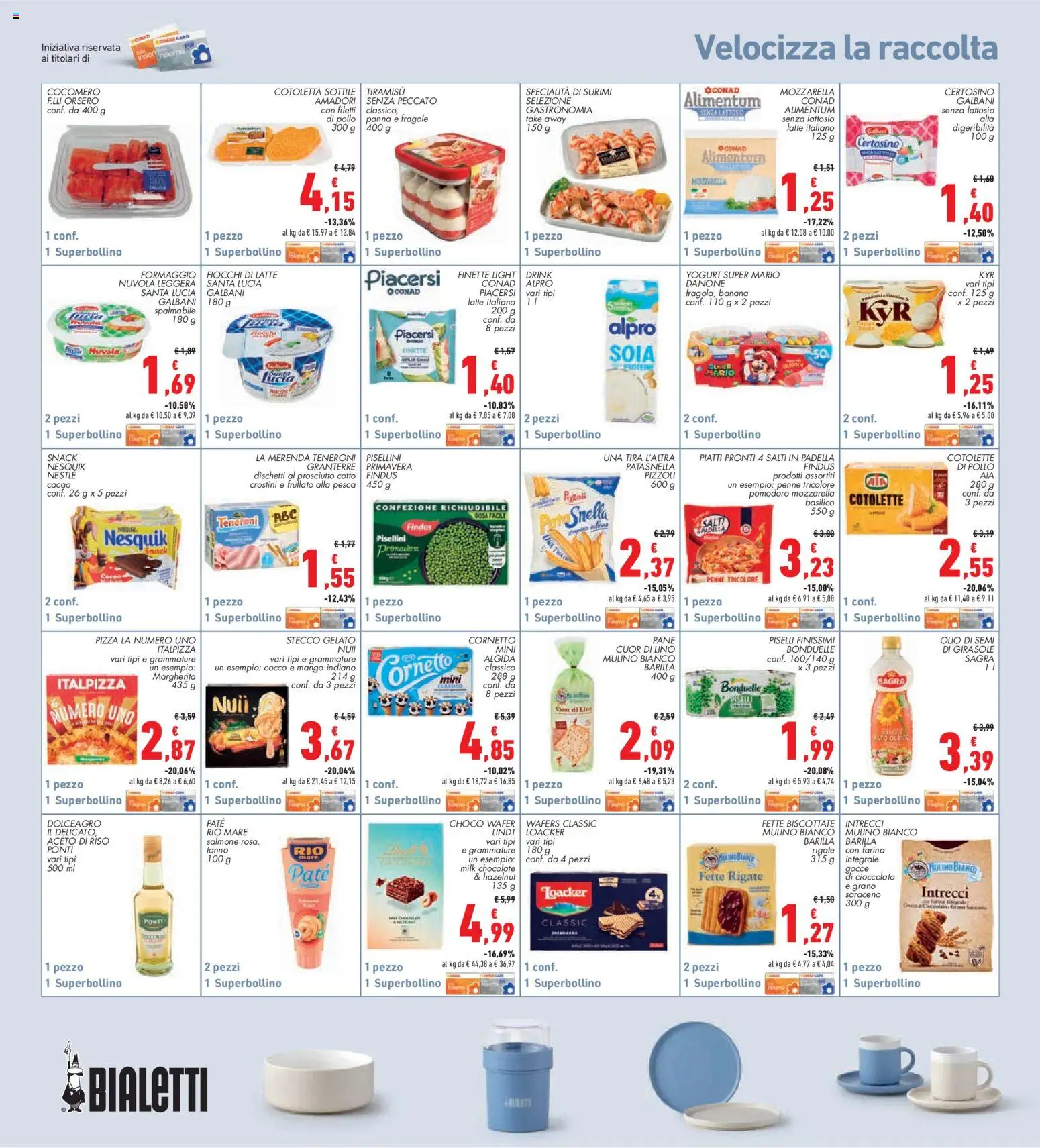 Volantino Conad del 30/07/2026 | Pagina: 30 | Prodotti: Riso, Pomodoro, Mango, Prosciutto