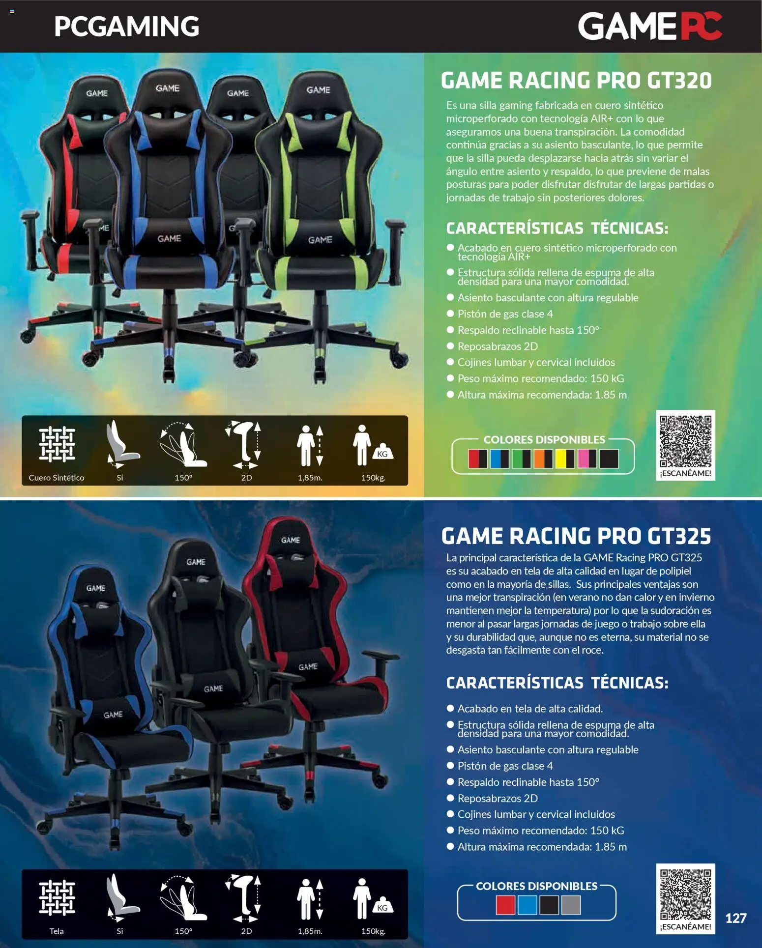 Game folleto │ válido desde el 09/12/2025 | Página: 11 | Productos: Espuma, Peso, Silla