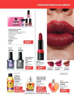 Náhled letáku Avon Katalog 08/2026 od 01.08.2026 | Strana: 135 | Produkty: Sprchový gel, Laky na nehty, Singer, Nehty