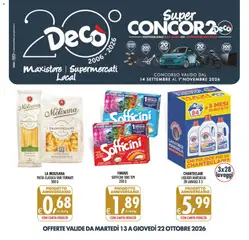 Anteprima del volantino Decò volantino Maxistore, Supermercati, Local Sicilia valido a partire dal 13/10/2026