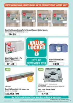 Preview of Booker Wholesale - Summer Catering News 2026 valid from 16/06/2026 | Page: 11 | Products: Coffee, Bag