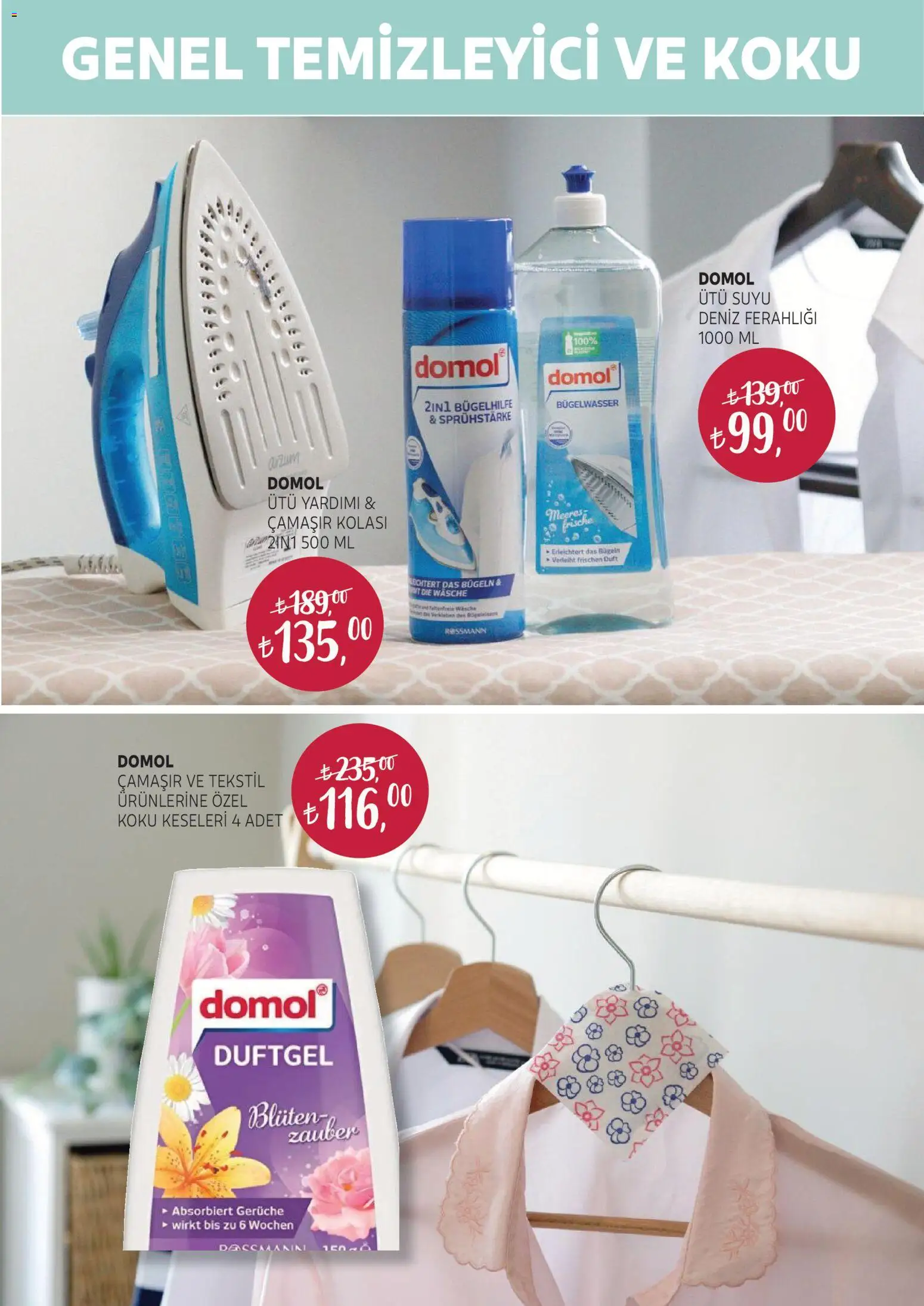 Rossmann - Temiizlik Festivali Kataloğu - 30.04.2026 tarihinden itibaren geçerlidir | Sayfa: 25 | Ürünler: Koku, Ütü