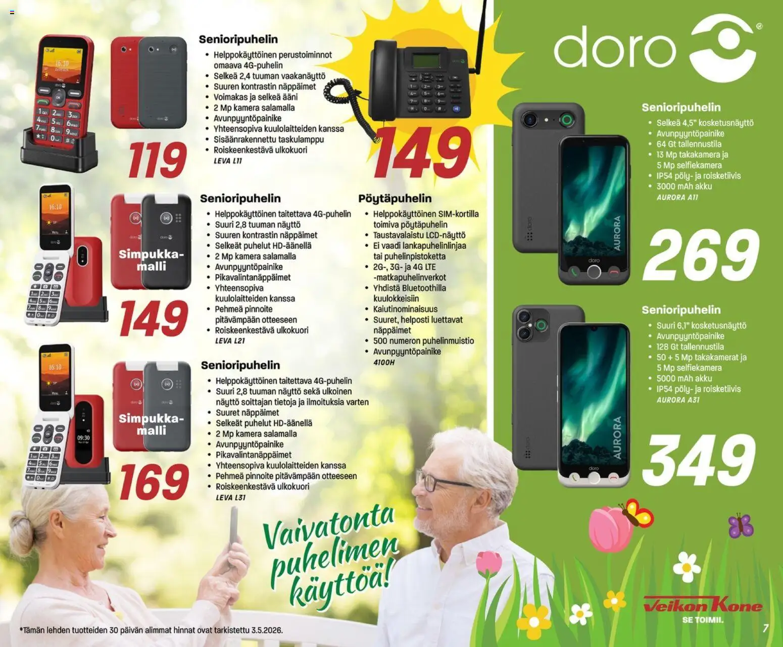 Veikon Kone tarjoukset – voimassa 04.05.2026 alkaen | Sivu: 7