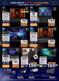 Anteprima del volantino Unieuro volantino valido a partire dal 01/07/2026 | Pagina: 17 | Prodotti: Monitor, Laptop, Mouse, Samsung
