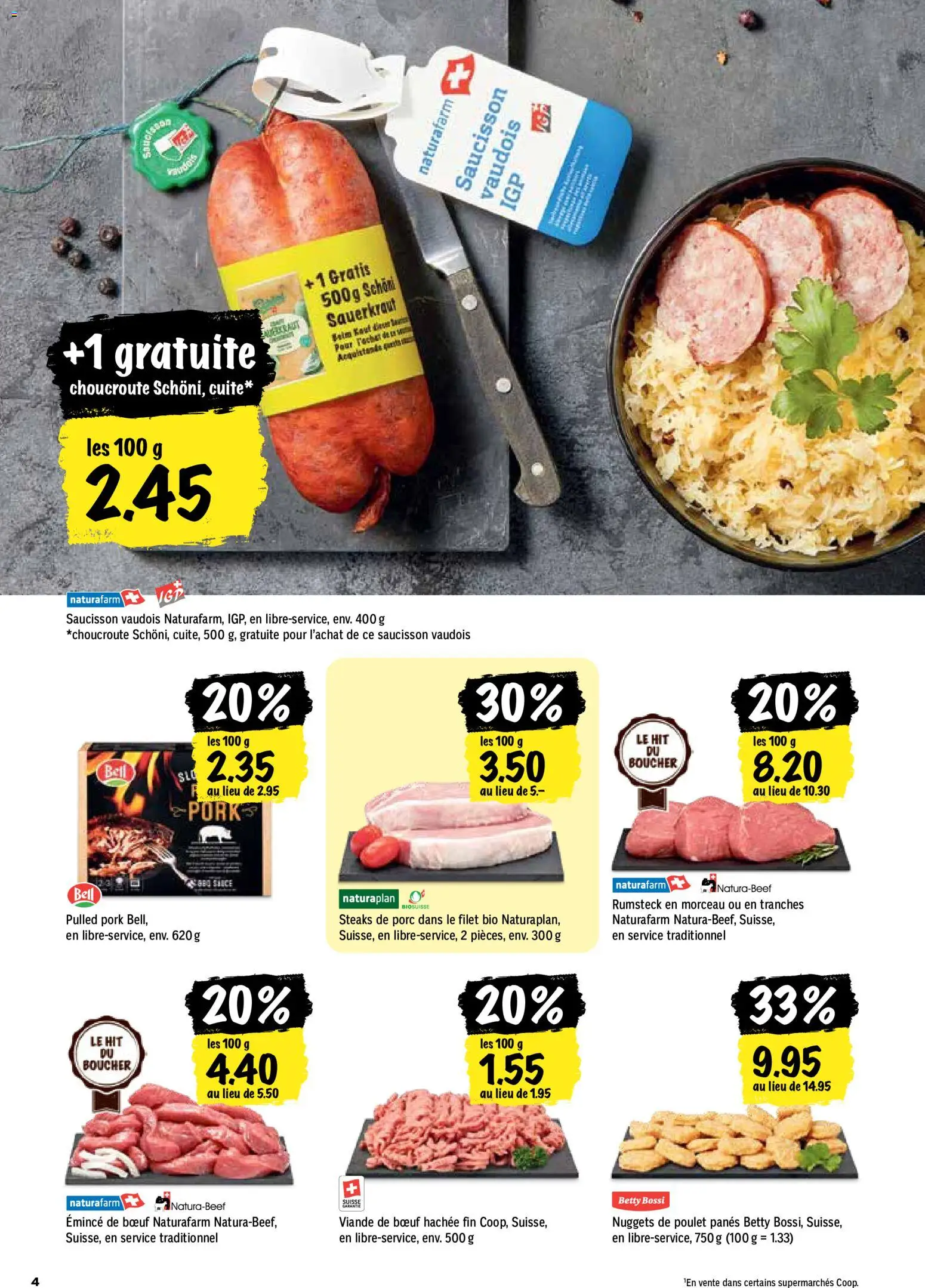Coop aktionen FR – gültig ab 08.10.2026 | Seite: 4