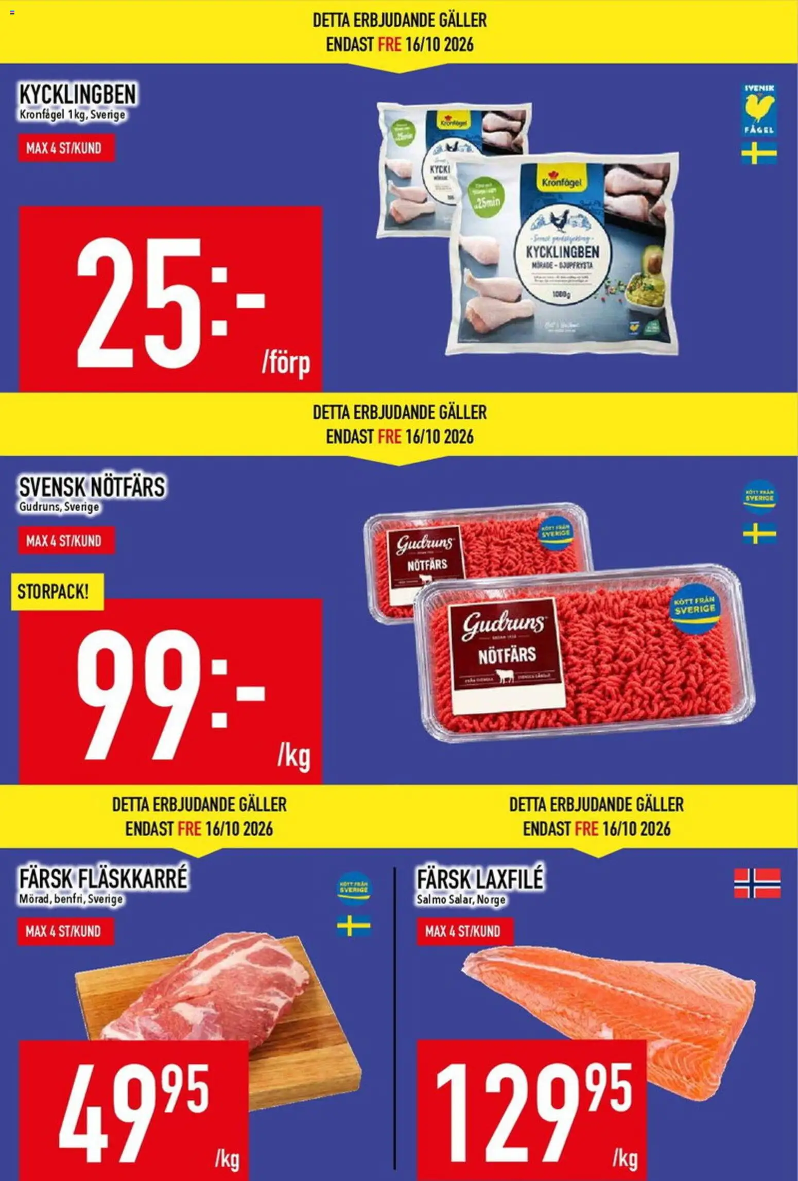 Matdax reklamblad aktuell från 12/10/2026 | Sida: 4