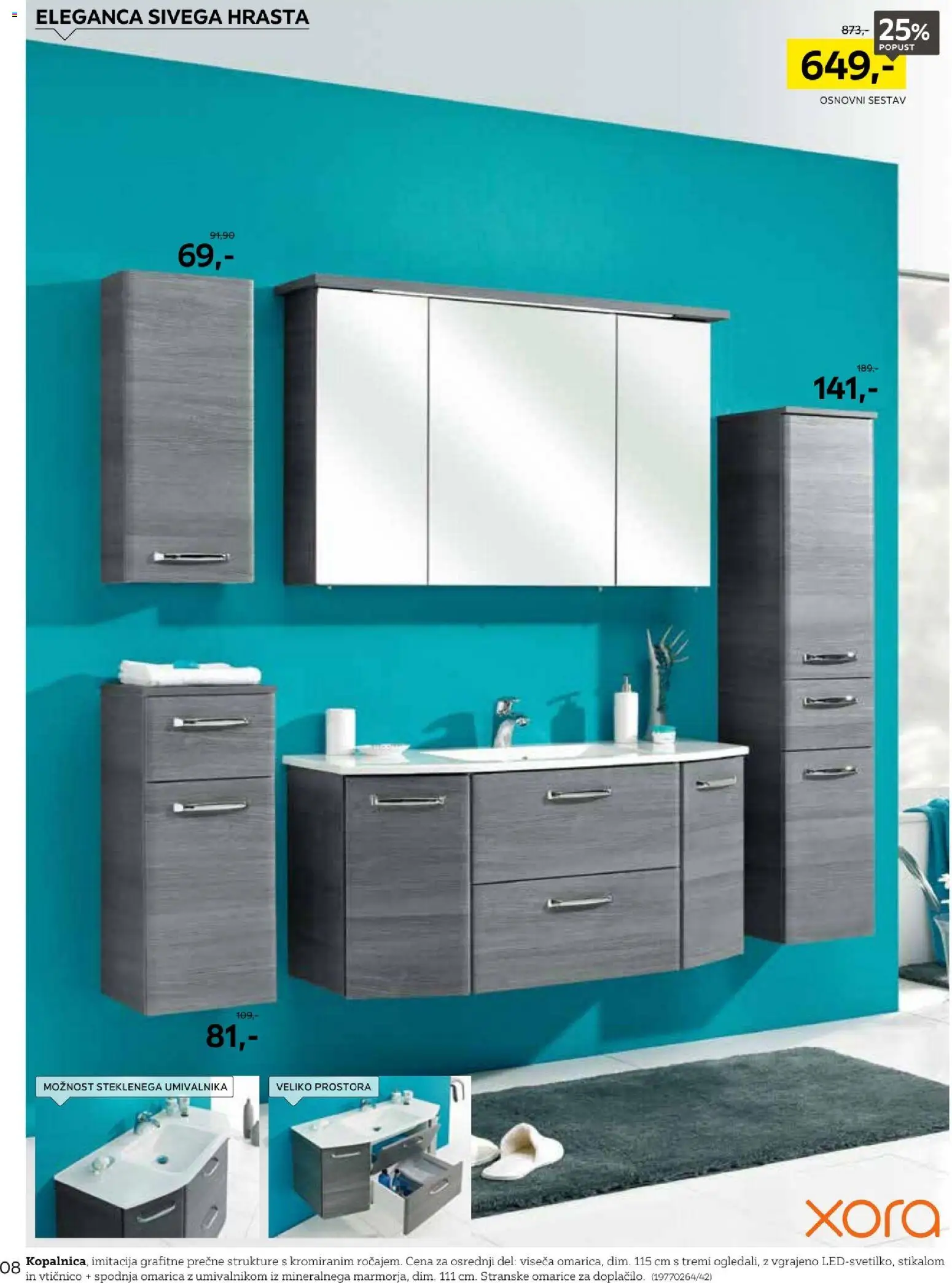 Novi XXXL Lesnina katalog ponudbe – veljaven od 14.09.2026 | Stran: 8 | Izdelki: Omarica