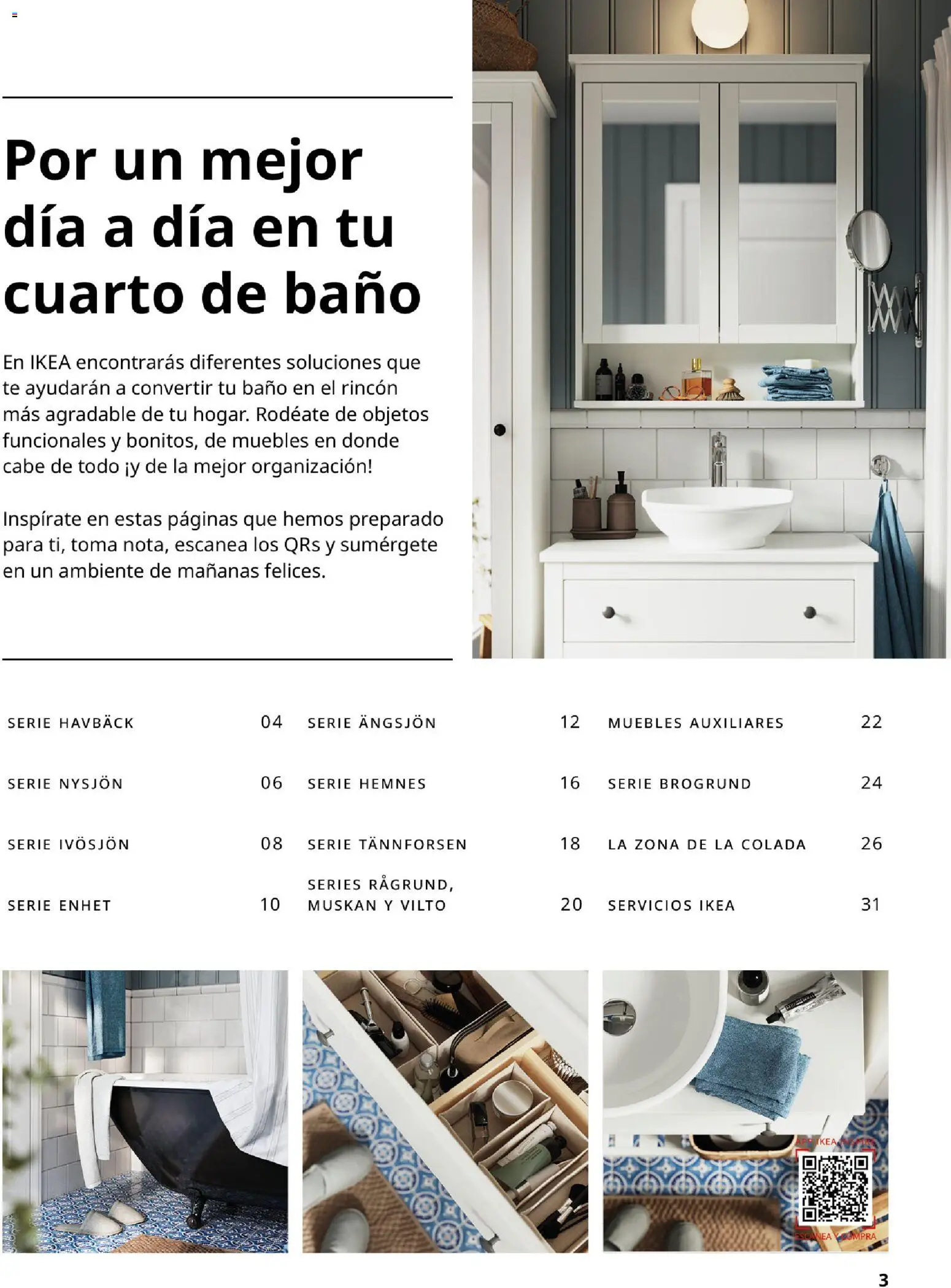 Catálogo IKEA Baňos │ válido desde el 01.02.2026 | Página: 3 | Productos: Té, Muebles, Baño