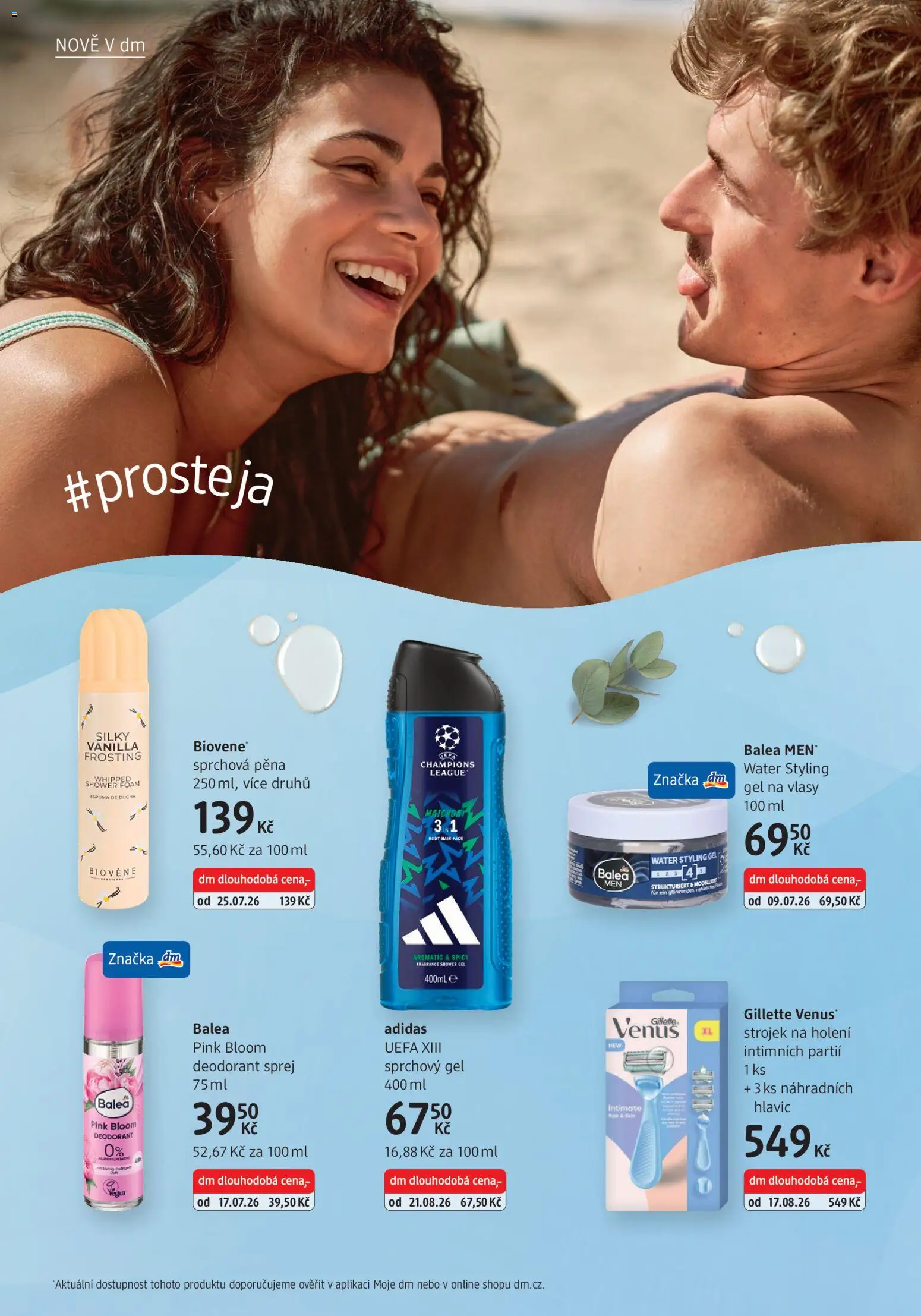 dm drogerie leták od 03.09.2026 | Strana: 10 | Produkty: Sprchový gel, Deodorant, Pěna