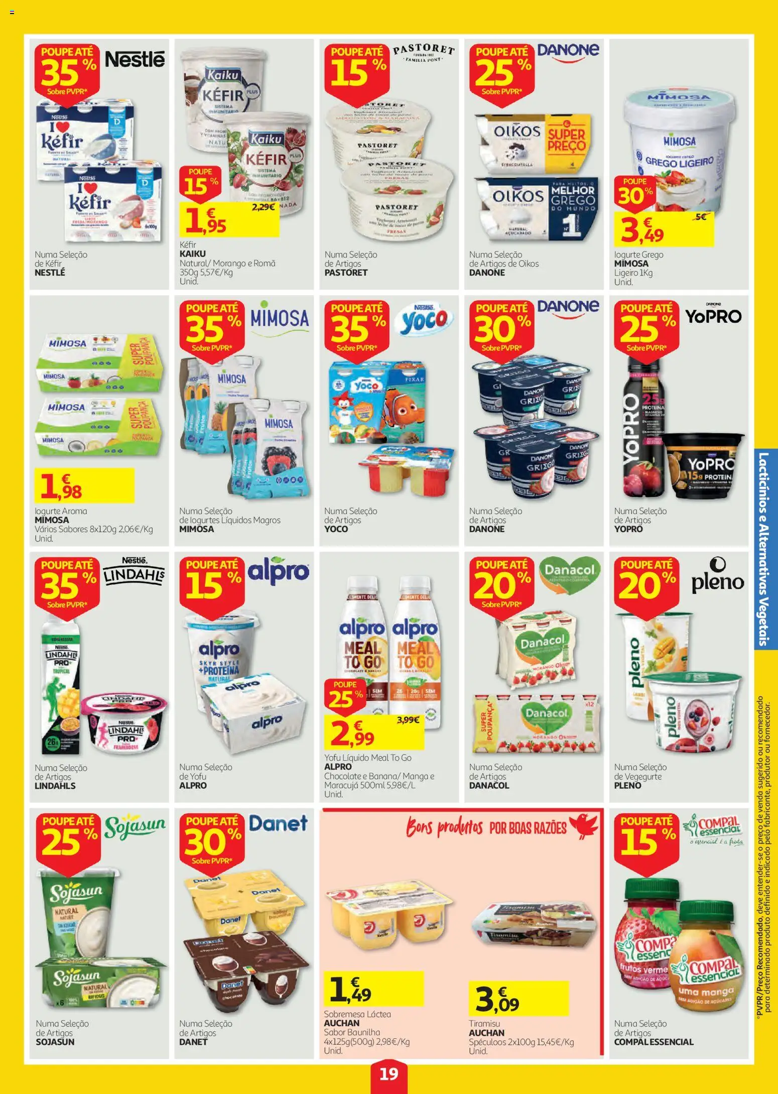 Auchan folheto │ válido de 03/09/2026 | Página: 19 | Produtos: Baunilha, Romã, Nestlé, Proteina