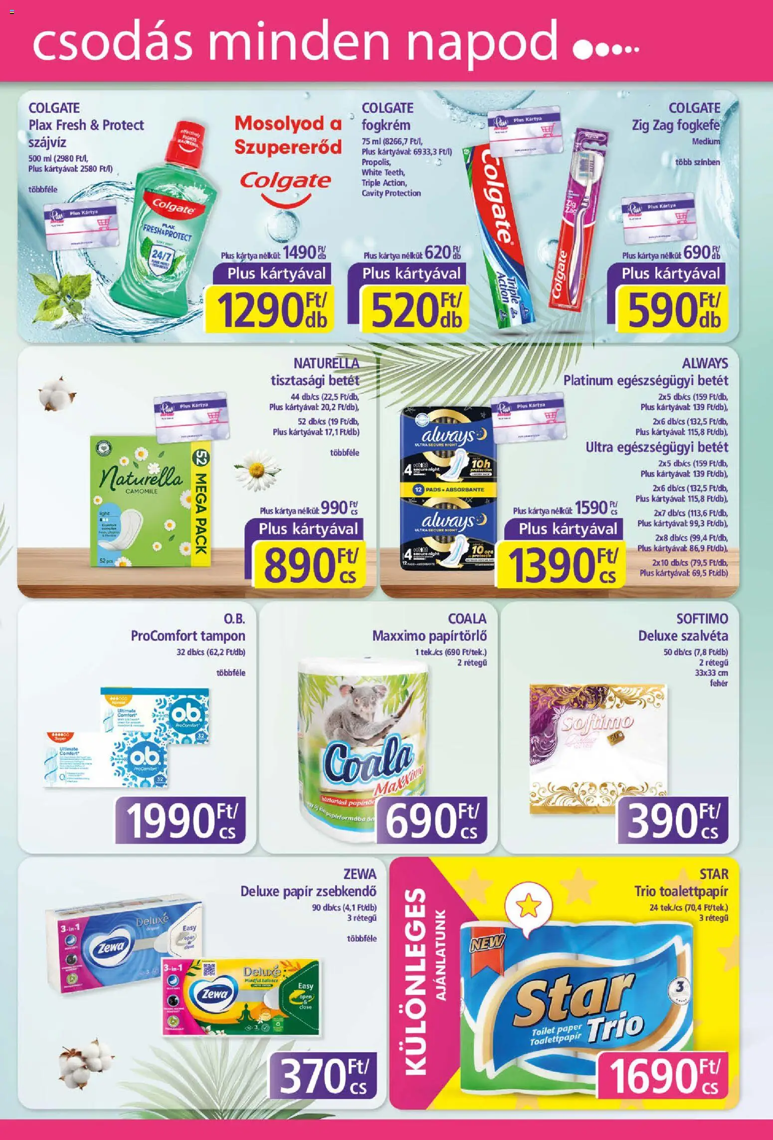 Plus Market akciós ujság - amely érvényes a következő dátumtól: 18.06.2026 | Oldal: 5