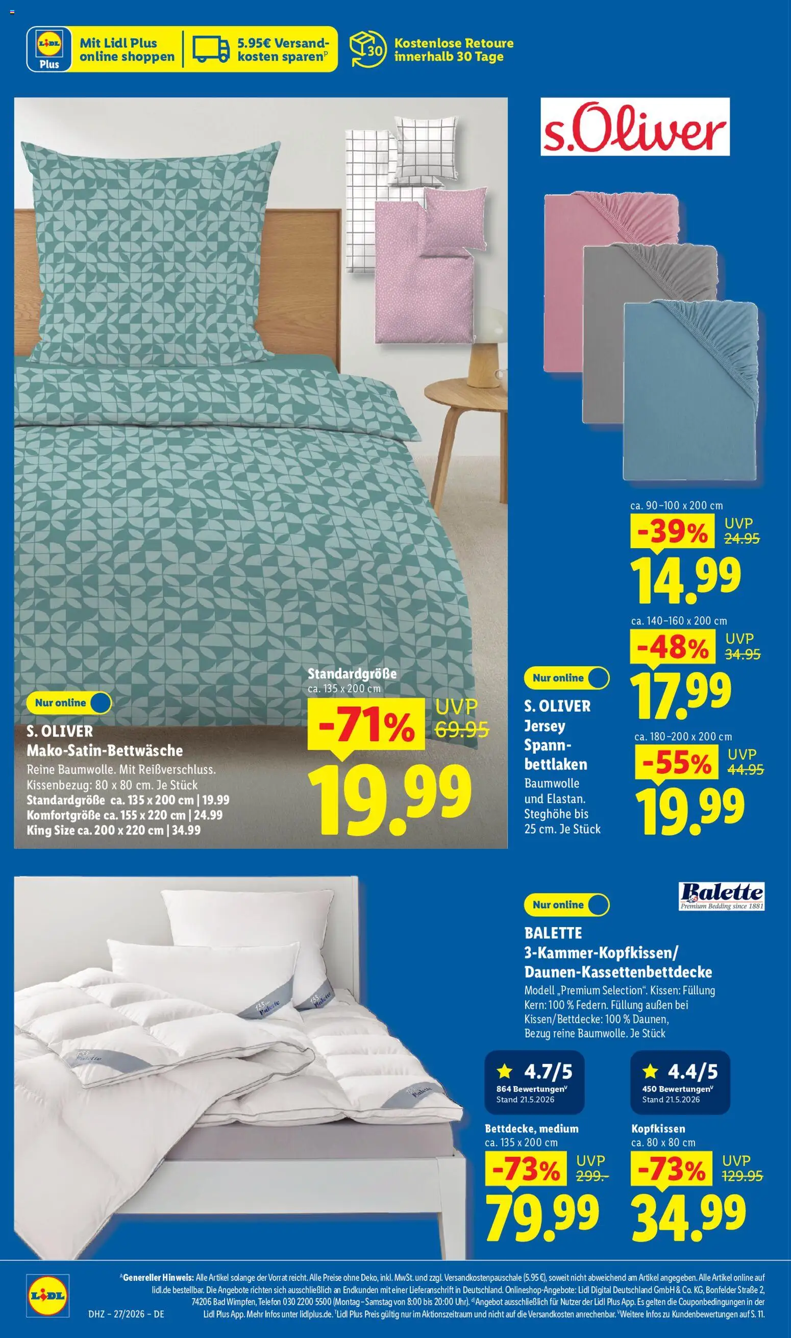 Lidl Německo leták od 29.06.2026 | Strana: 22 | Produkty: Telefon