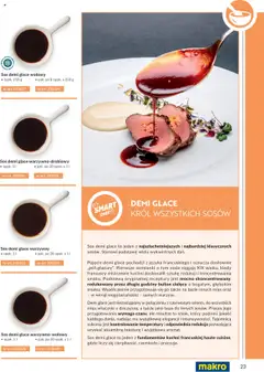 Pogląd oferty "Sos demi glace wołowy, opak. 250 g" - ważna od 29.05.2025 | Strona: 23 | Produkty: Sos