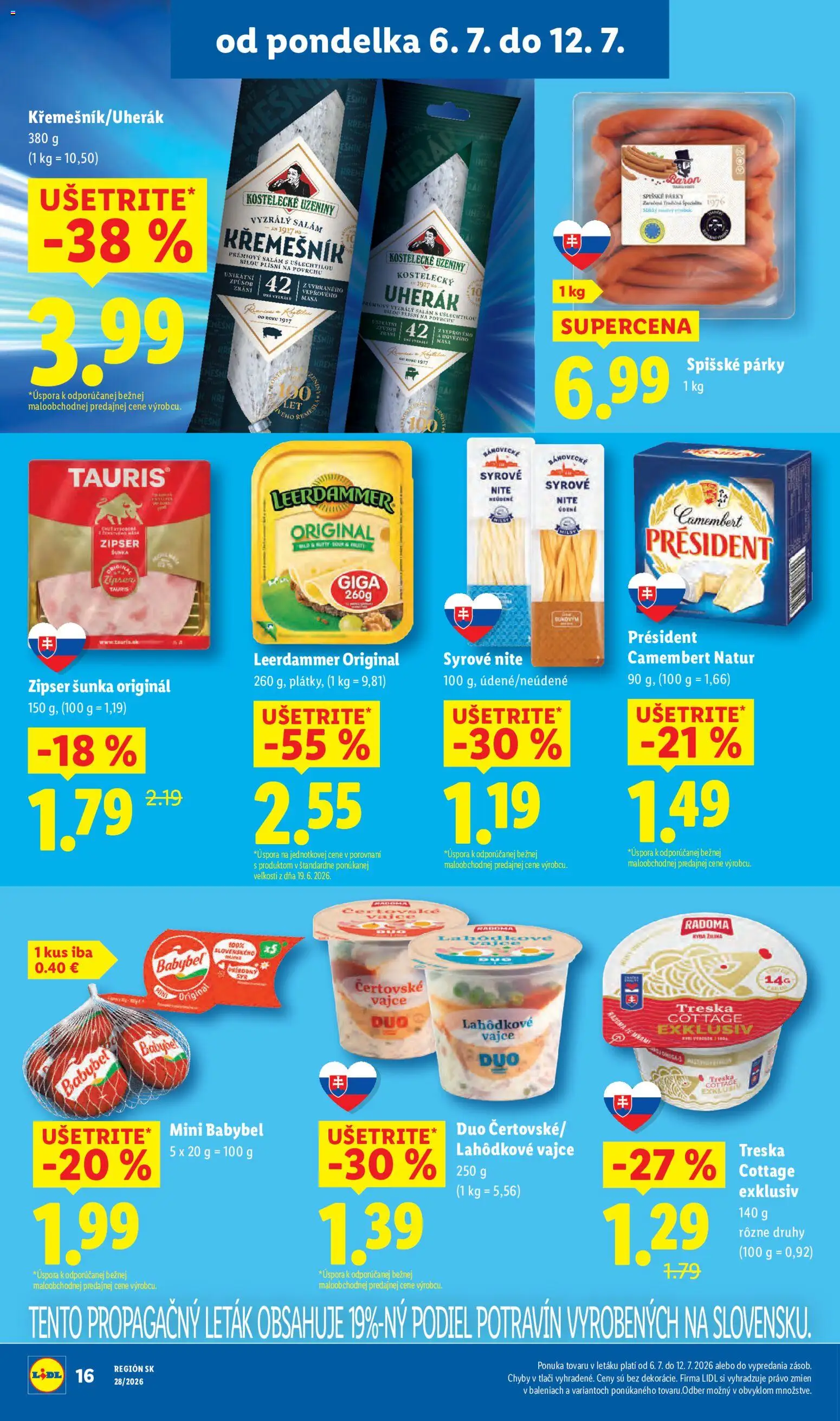 Nové Lidl akcie – leták je platný od 06.07.2026 | Strana: 26
